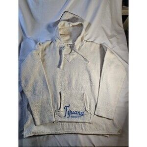Tijuana Mexico -San Felipe Beige Baja Hoodie Men's XL